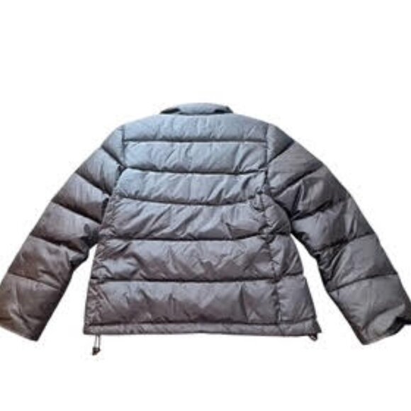 Eddie Bauer Black Goose Down Puffer Jacket Zip Front Warm Coat Women's Medium - Picture 5 of 14